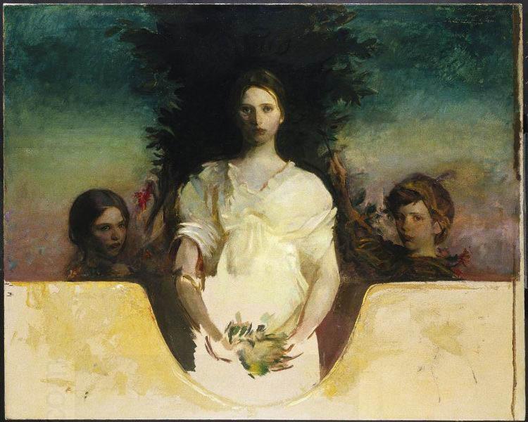 Abbott Handerson Thayer My Children oil painting picture